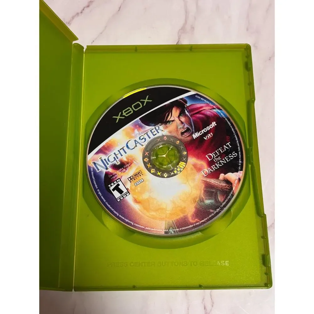 NightCaster: Defeat the Darkness (Microsoft Xbox, 2002) No Manual